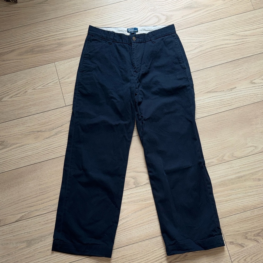 Polo Ralph Lauren Big Kid Navy Chinos